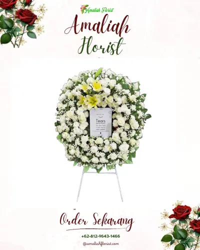 Krans Bunga Duka Cita di Jatimulya